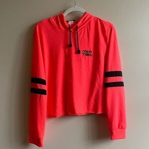 Queen Bees cropped hoodie